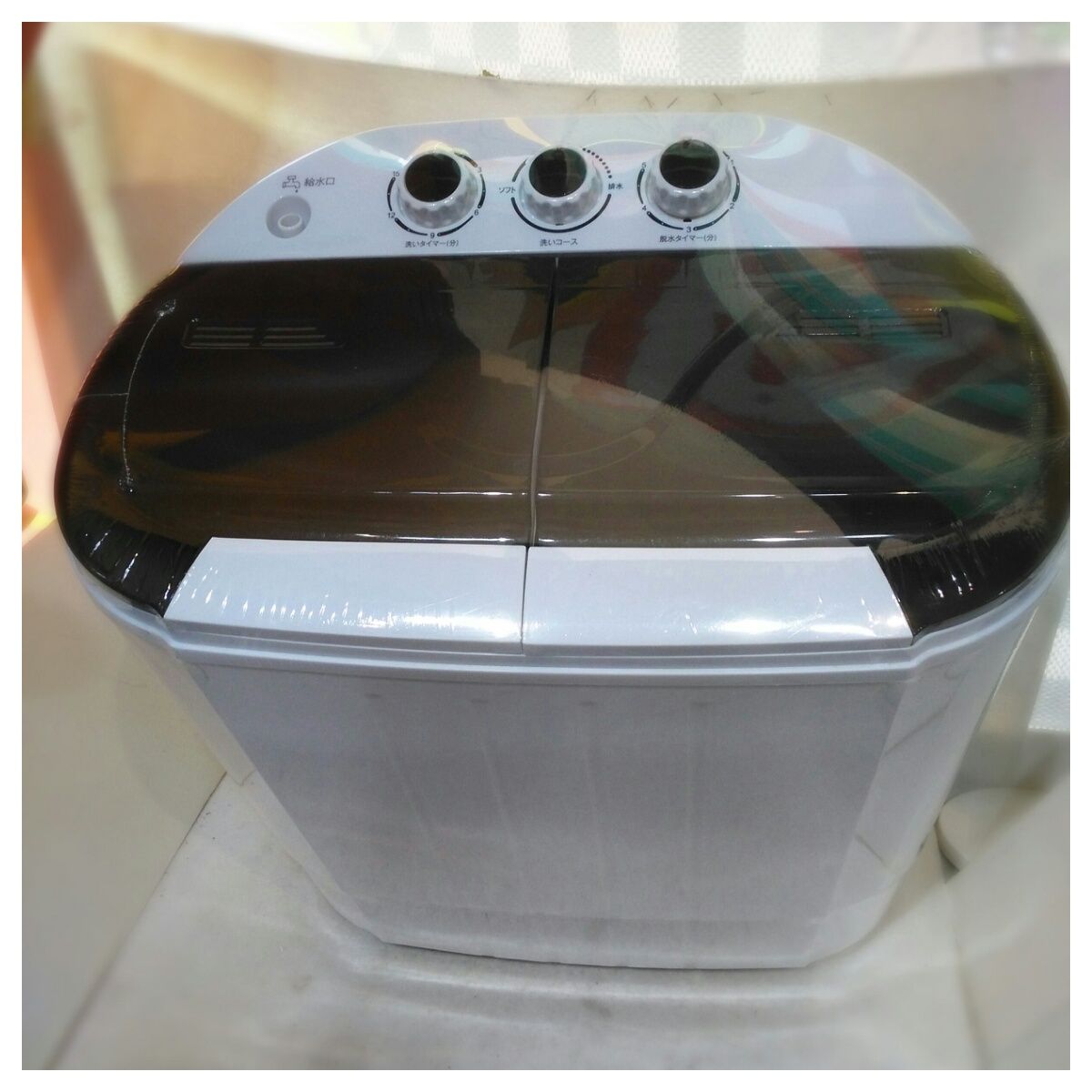 動作確認済】【中古】本体のみ コンパクト 2葬式洗濯機 洗い3.6k