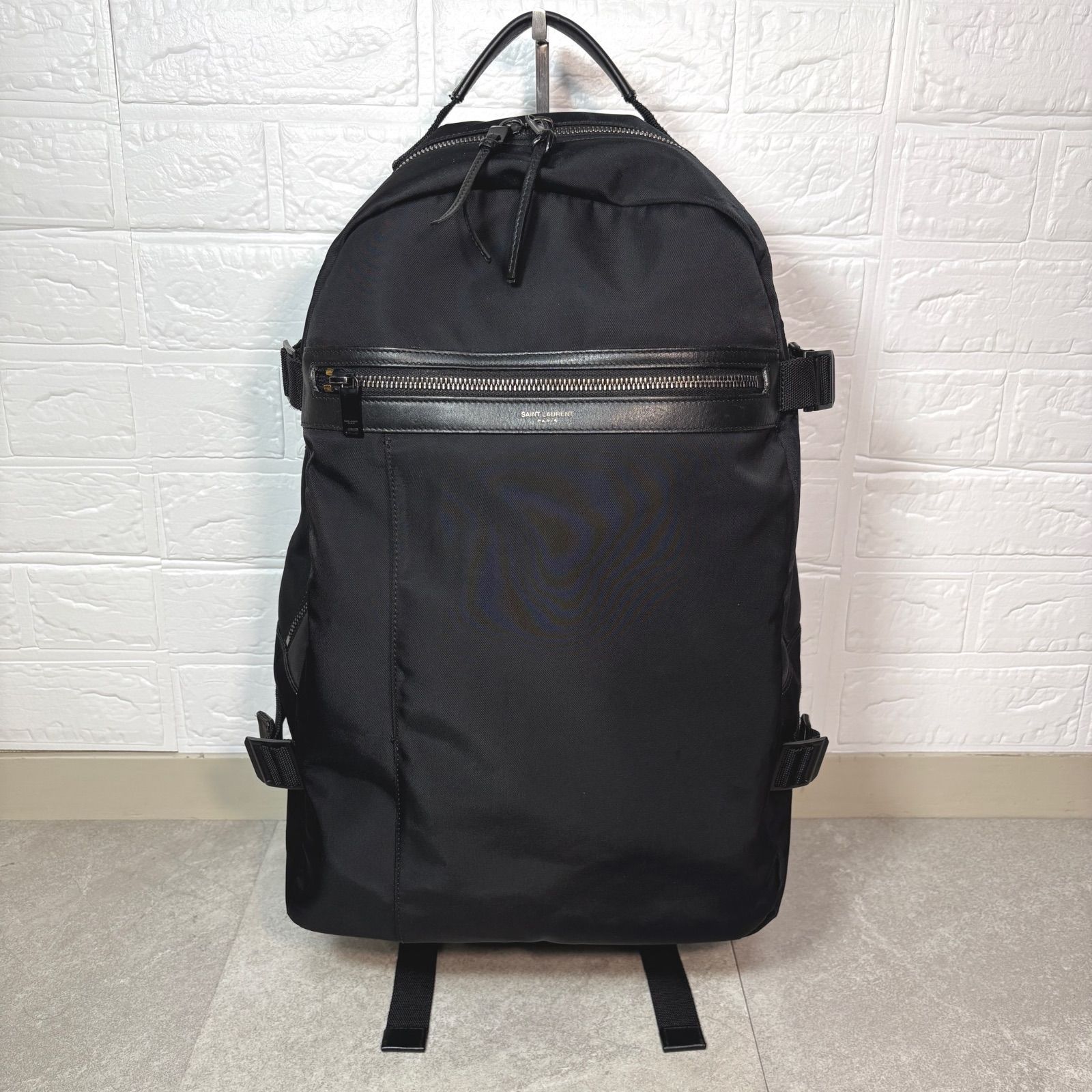 SAINTLAURENT サンローラン シティ トレッキング バックパック 黒