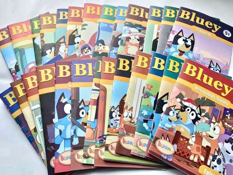 新品】ブルーイ 台本版英語絵本 Bluey 音源付 動画付 マイヤペン対応