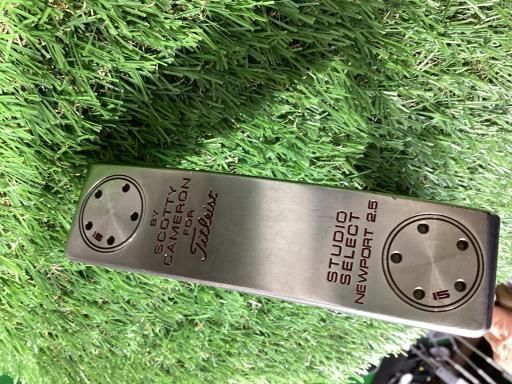 タイトリスト SCOTTY CAMERON STUDIO SELECT NEWPORT 2.5 34インチ パター PT スチール フレックスその他 メンズ 男性用 右利き 右用 Cランク ゴルフクラブ