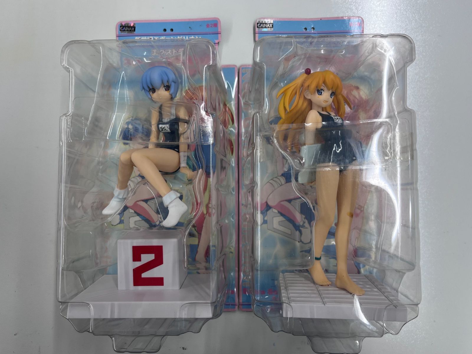 新世紀エヴァンゲリオン スクール水着フィギュア ぽよよん・ろっく