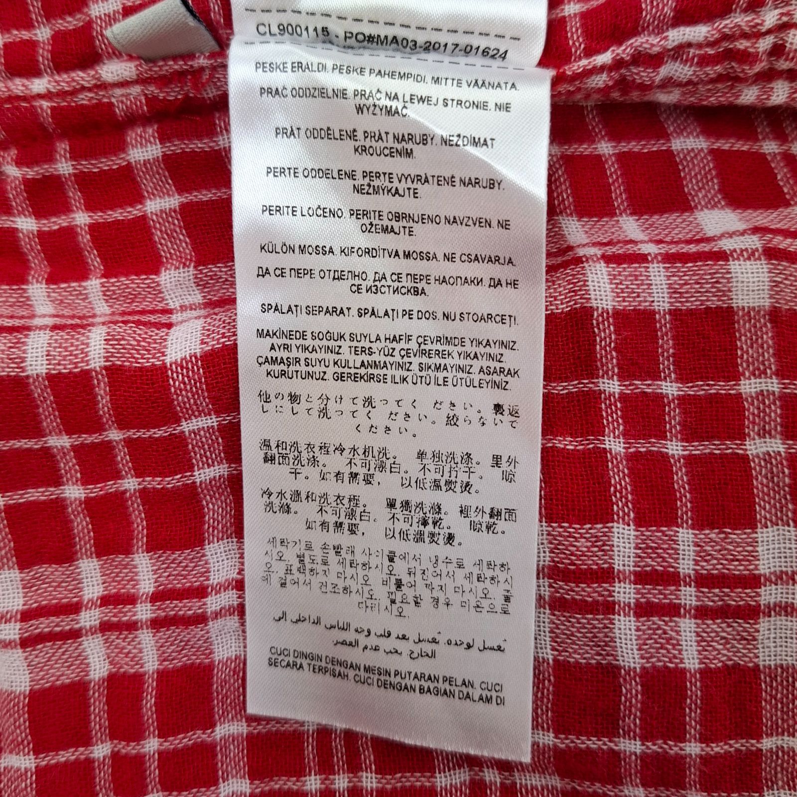 丸 チェック柄