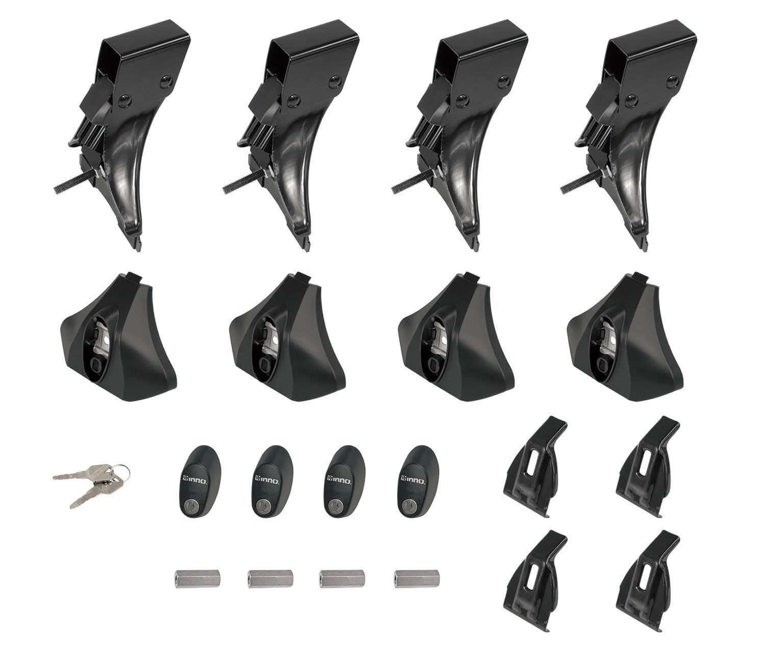 カーメイト CARMATE ルーフキャリア inno スクエアベース ベースステー ベーシックステー ドリップタイプ INLDK