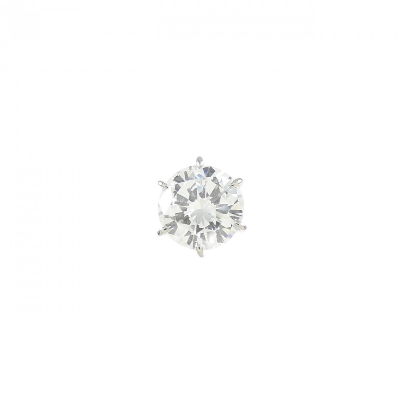 PT900 ダイヤモンド ピアス 0.385CT E VVS2 Good 片耳 - メルカリ