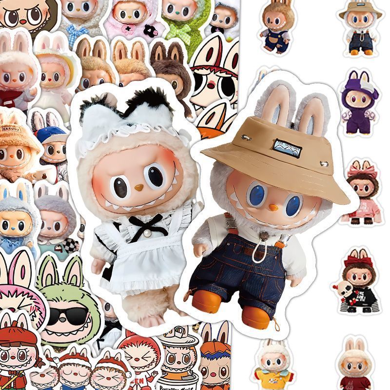 100枚入り】 Labubu ラブブ ステッカーセット 人気キャラクター