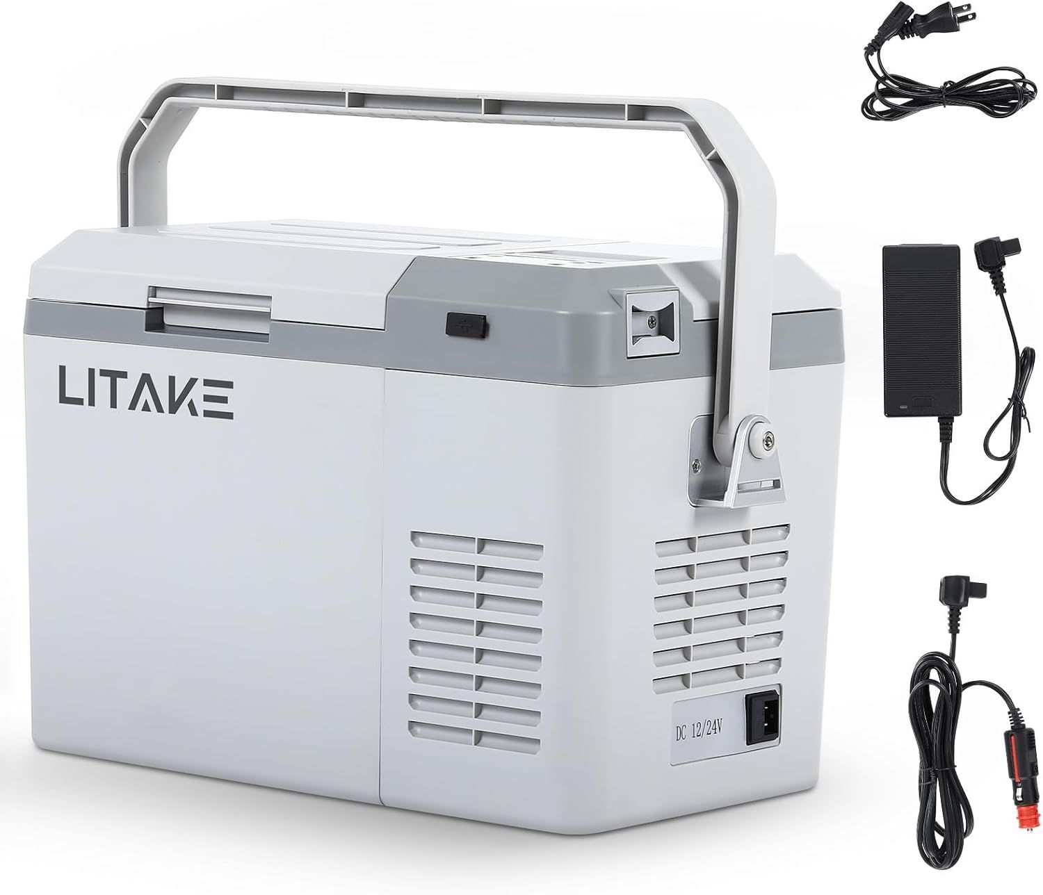 LIVZA ポータブル冷蔵庫 9L 車載対応 DC12V/24V LIVZA ポータブル冷蔵庫 9L 車載対応 DC12V/24V