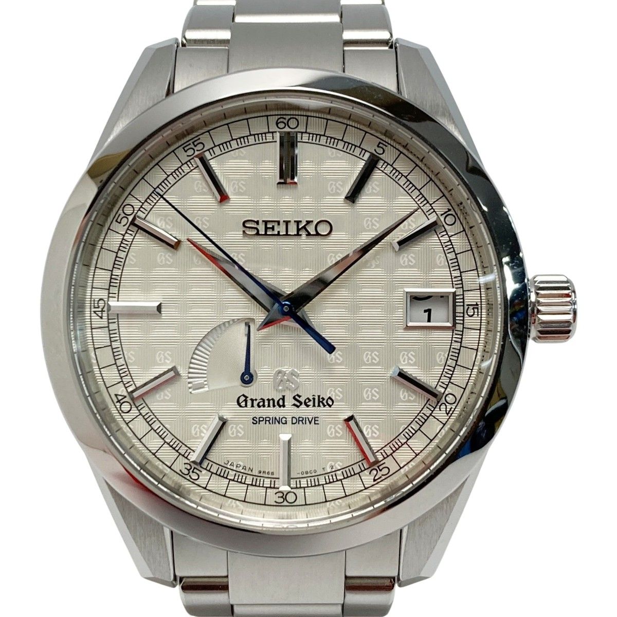 SEIKO セイコー グランドセイコー スプリングドライブ 10周年記念 1500本 9R65-0BP0 シルバー メンズ 腕時計 箱有