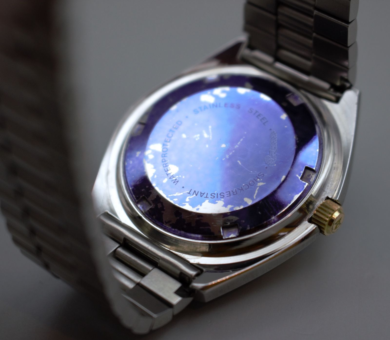 VRW-877』☆時計☆EDOX(エドックス)☆SILVER HORN☆GRN文字盤 メンズ 