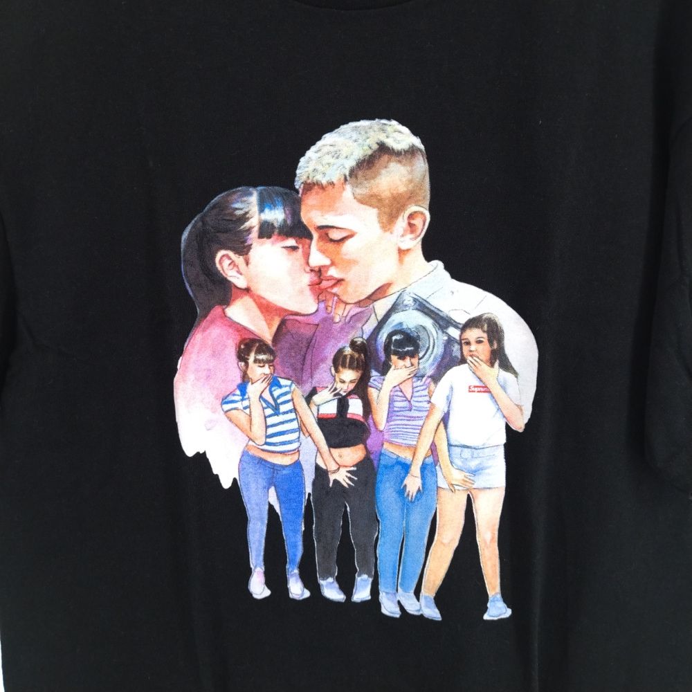 SUPREME (シュプリーム) 17AW Kiss Tee キスイラストプリント コットン