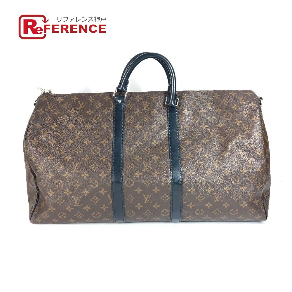 ルイビトン モノグラム ボストンバック　キポールバンドリエール55鍵付き LOUIS VUITTON キーポル バンドリエール 55 ボストンバッグ