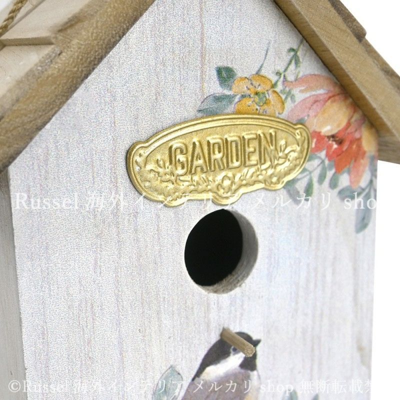 バードハウス ガーデンオブジェ 庭 野鳥 木製 おしゃれ エレガント バードウォッチング ガーデニング 雑貨 ガーデン雑貨 ガーデンインテリア ガーデン インテリア 庭の装飾 お洒落 おしゃれ 8-14 USTAUSTRALIA_COM_AU