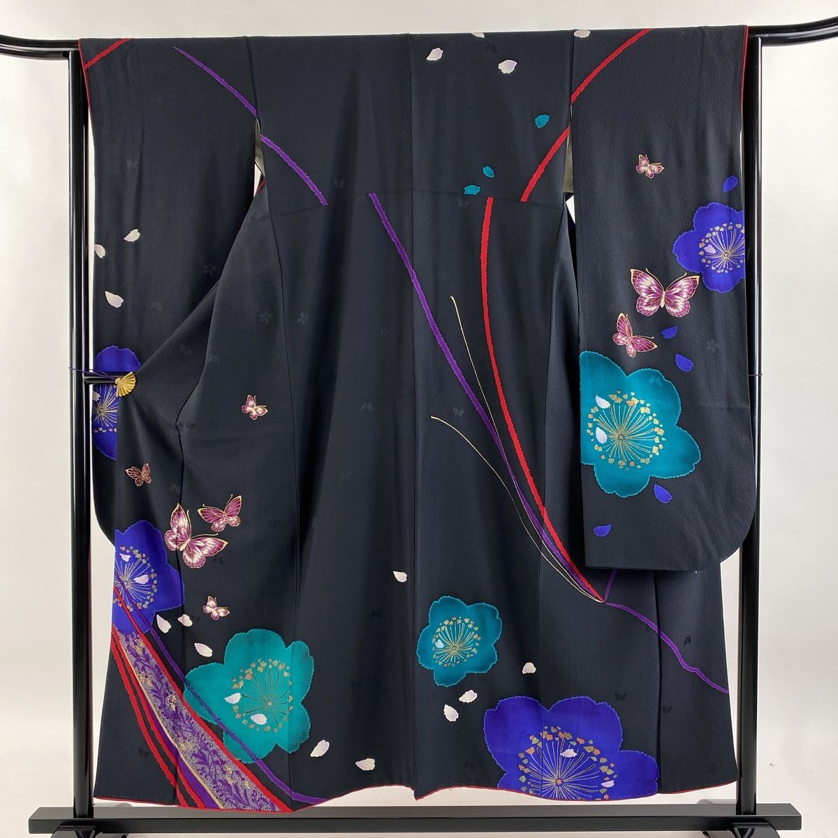 森英恵 振袖 未仕立て 正絹 森英恵 振袖 未仕立て 正絹 森英恵 振袖 未