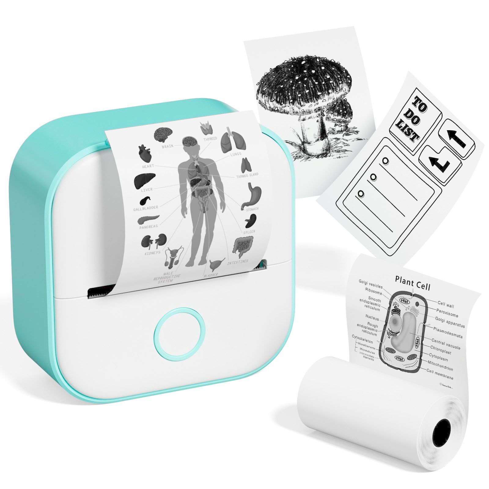 特別価格 Memoqueen T02 スマホ対応 ミニプリンター モバイル