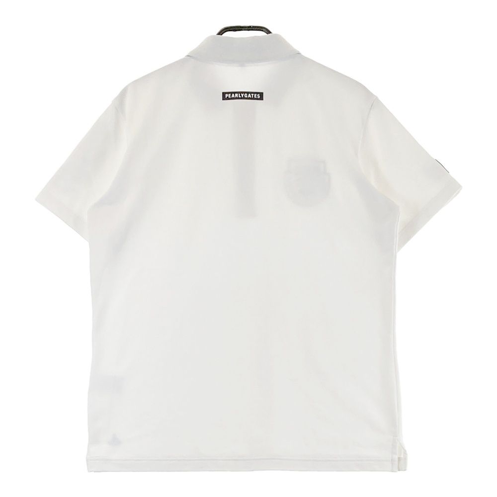 美品！PEARLY GATES ゴルフポロシャツ サイズ6 ベージュ 日本製 Pe格子