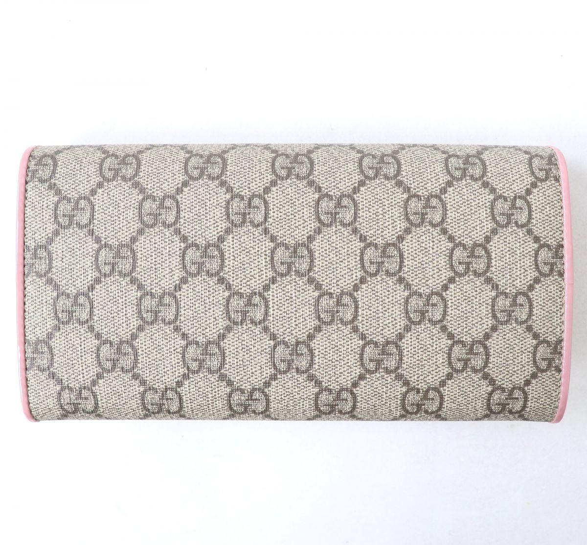 未使用品△GUCCI グッチ 388679 GGスプリーム リボン付き フラップ 2 