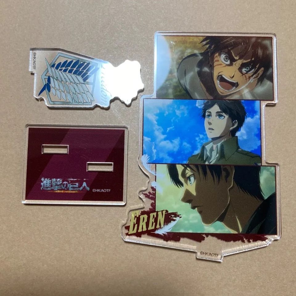 進撃の巨人　アニメ場面写真アクリルスタンド　クックパッド　巨人祭 NATSLIVE【公式】 on X: 