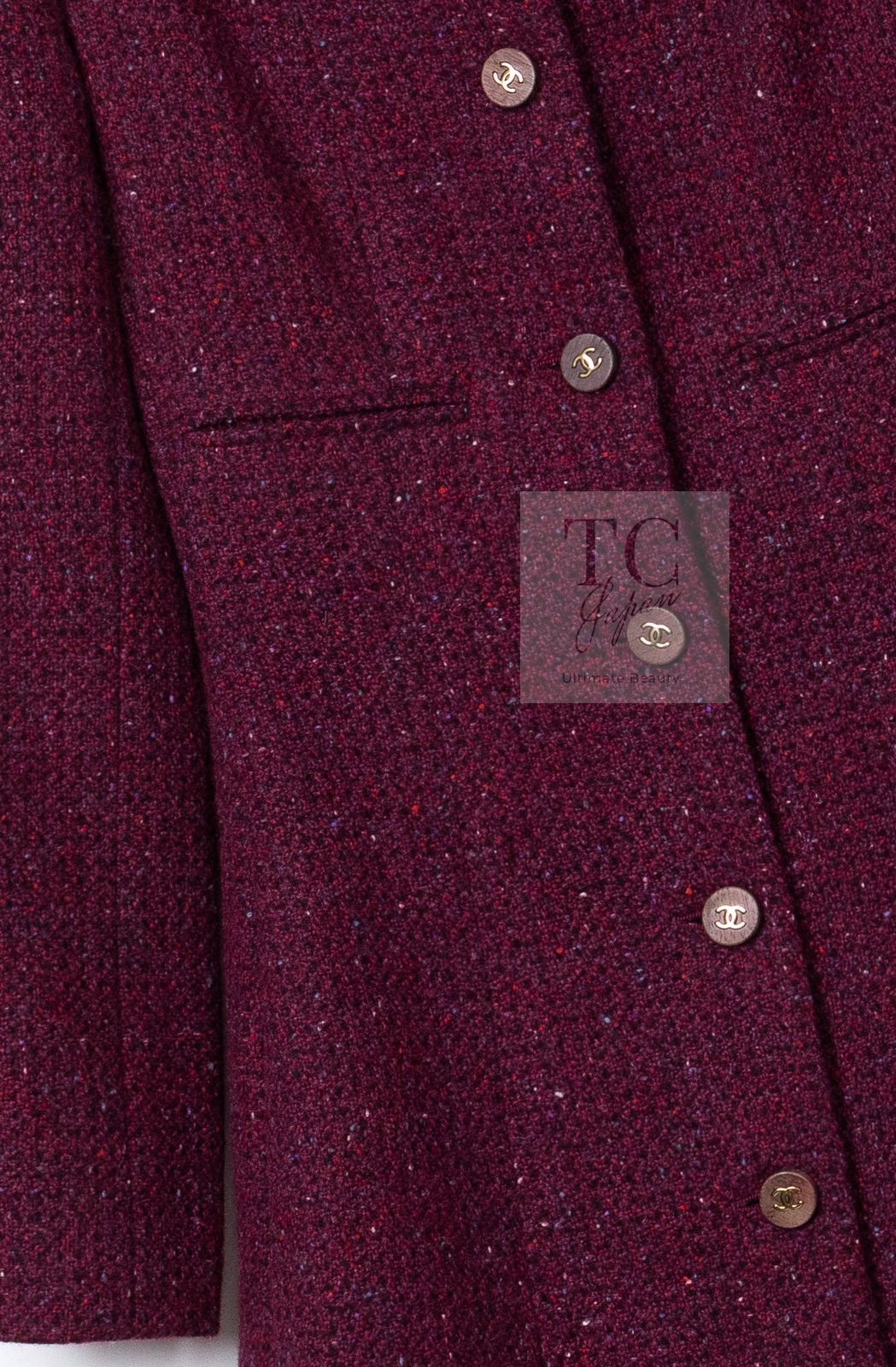 カシミヤ100 ツイード