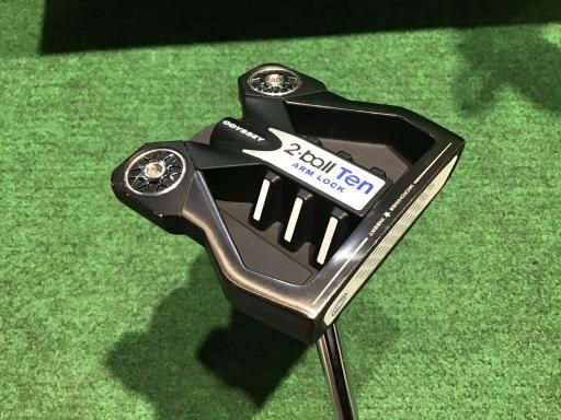 中古】 オデッセイ 2-BALL TEN TOUR LINED ARM LOCK 39インチ パター
