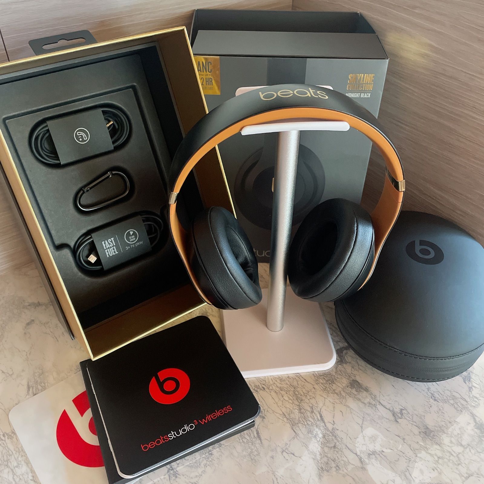 完品⭐︎ BEATS STUDIO3 WIRELESS ミッドナイトブラック 2023年製