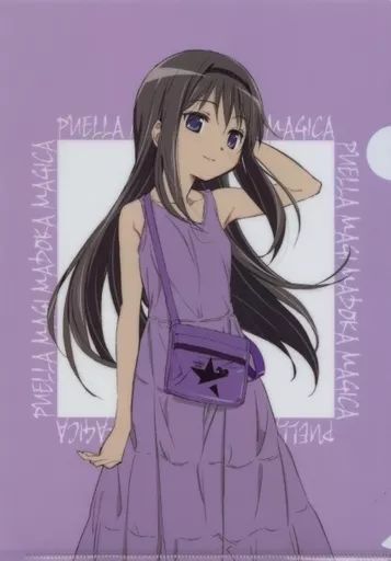 セガ描き下ろし 悪魔ほむらクリアファイルケース まどか☆マギカ 暁美ほむら 魔法少女まどか☆マギカ Magia Exedra クリアファイル 暁美