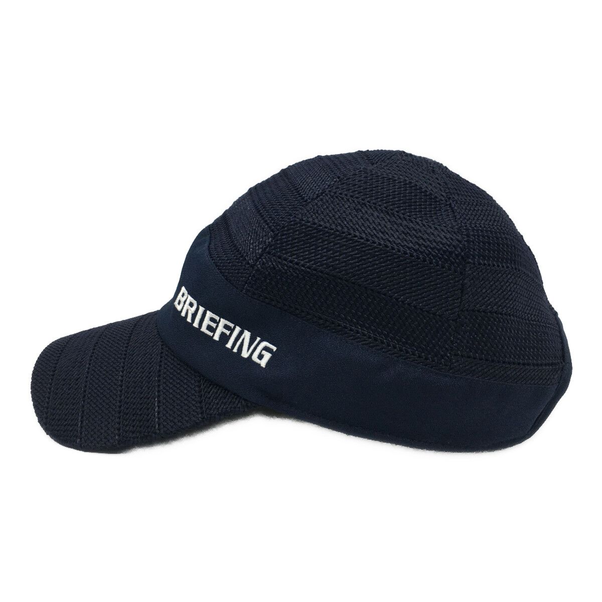 BRIEFING - coco 中古 ブリーフィング BRIEFING キャップ フリー ネイビー ストローキャップ メッシュ仕様 刺しゅうロゴ 中古 ブリーフィング BRIEFING キャップ フリー ネイビー