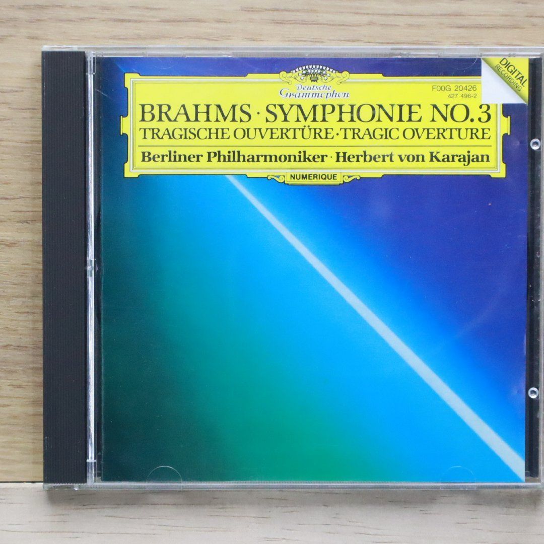 中古CD☆カラヤン/Karajan□ ブラームス：交響曲 第3番 へ長調