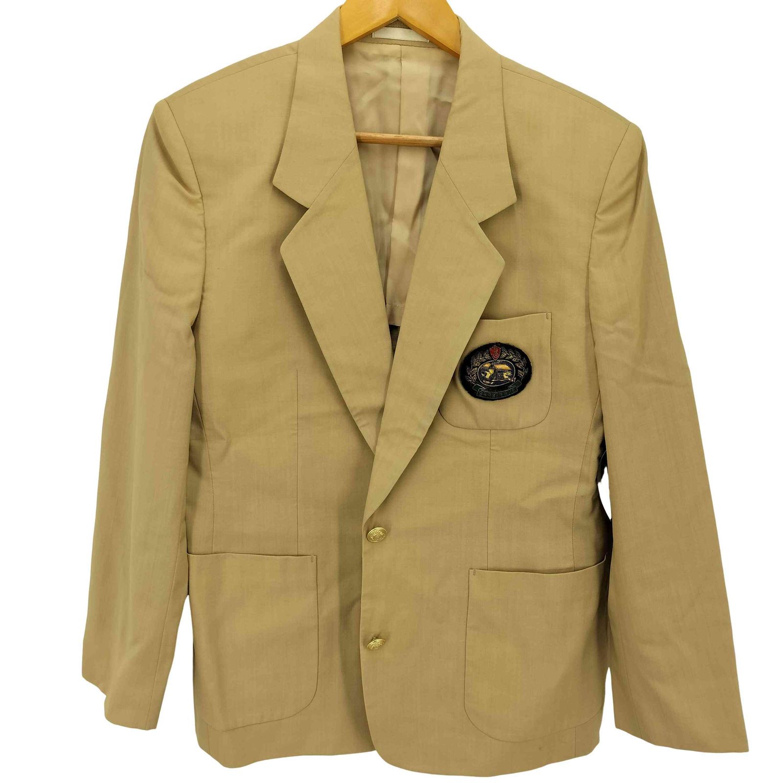 ☆saa☆【 美品 】Burberry ジャケット ブレザー 140A Burberrys(バーバリーズ) 90's gold button navy blazer 金