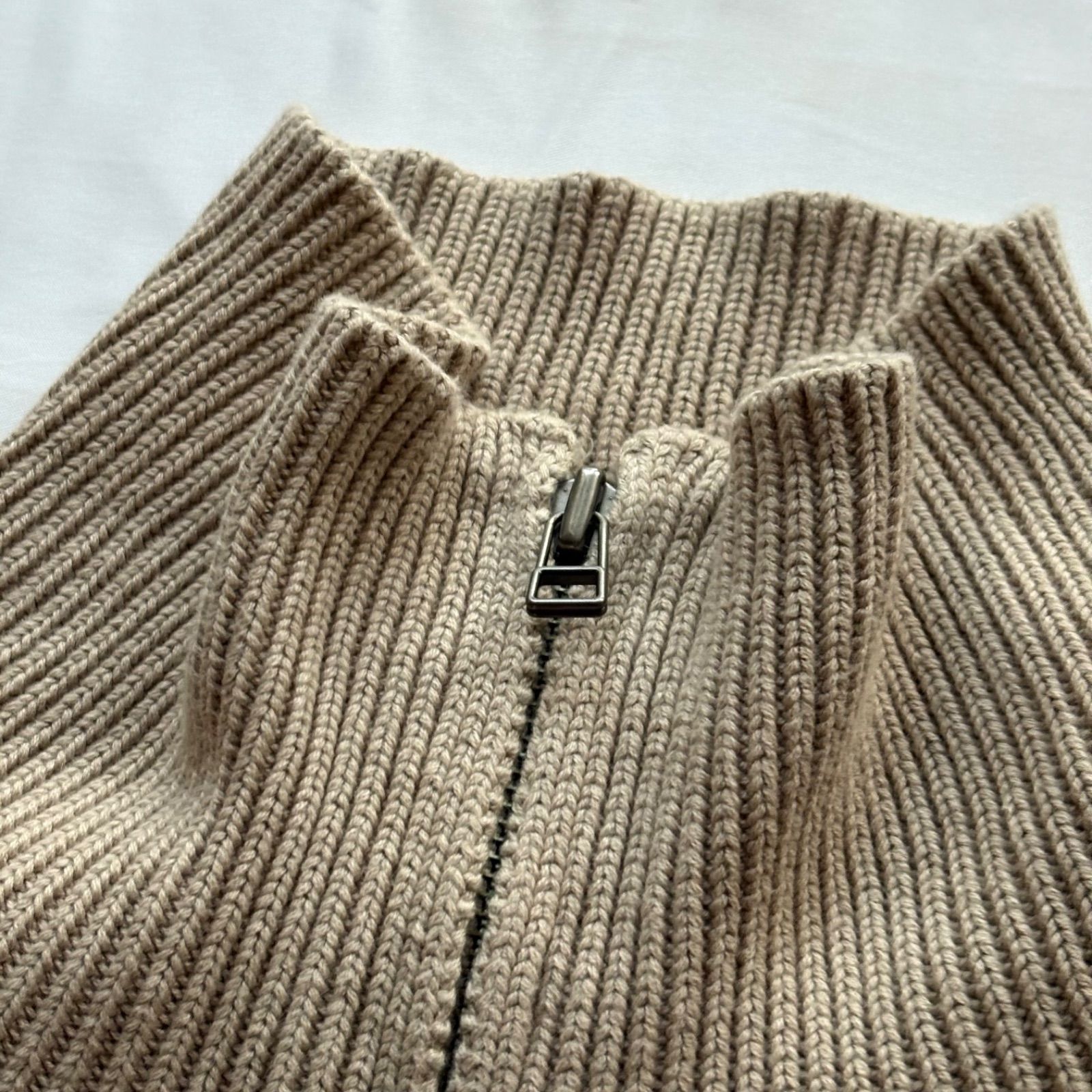 90’s USA BANANA REPUBLIC リブコットンニット 90-00s BANANA REPUBLIC Cotton Drivers Knit Sweater バナナリ