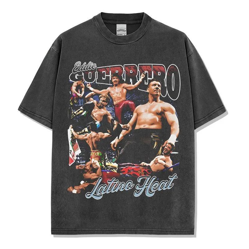 エディ ゲレロ WWE Eddie Guerrero ヴィンテージ加工 コットン