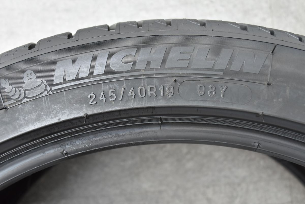 2024年製 未走行超バリ溝】ミシュラン プライマシー3 245/40R19 BMW