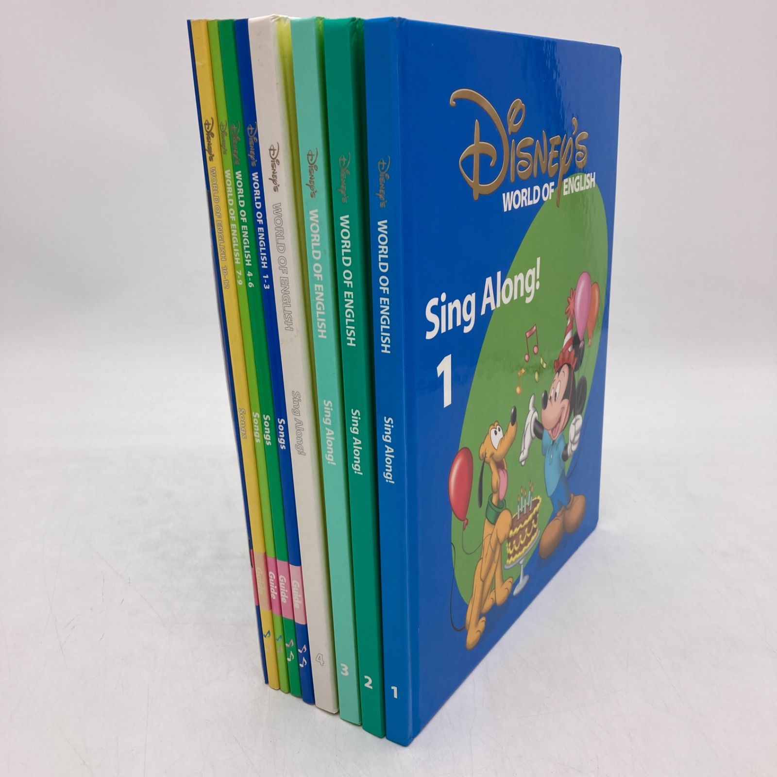 2010年購入 シングアロングセット DVD12枚 旧子役 絵本＆CD 字幕 