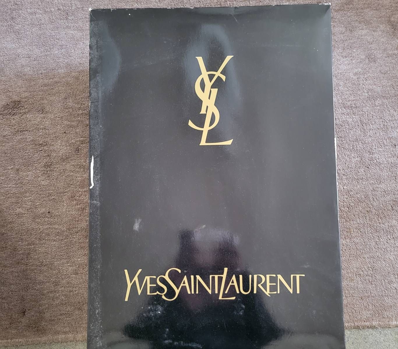 イヴ・サンローラン YVESSAINTLAURENT カシミヤ入ウール毛布