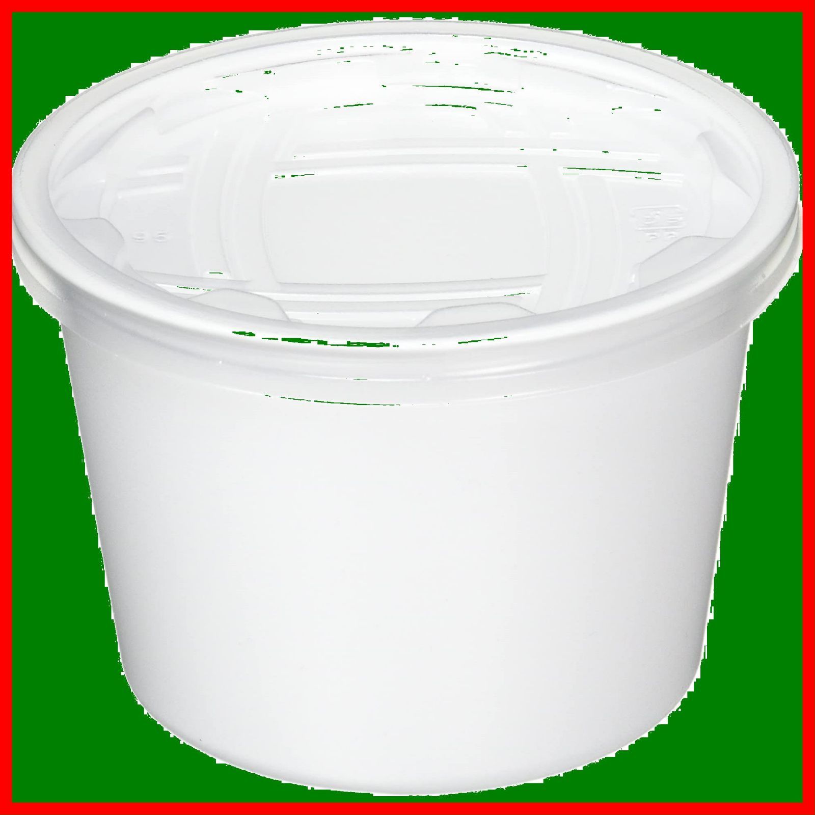 ニッチプラス Niche Plus テイクアウト 使い捨て スープカップ ホワイト 270ml フタ付 20セット
