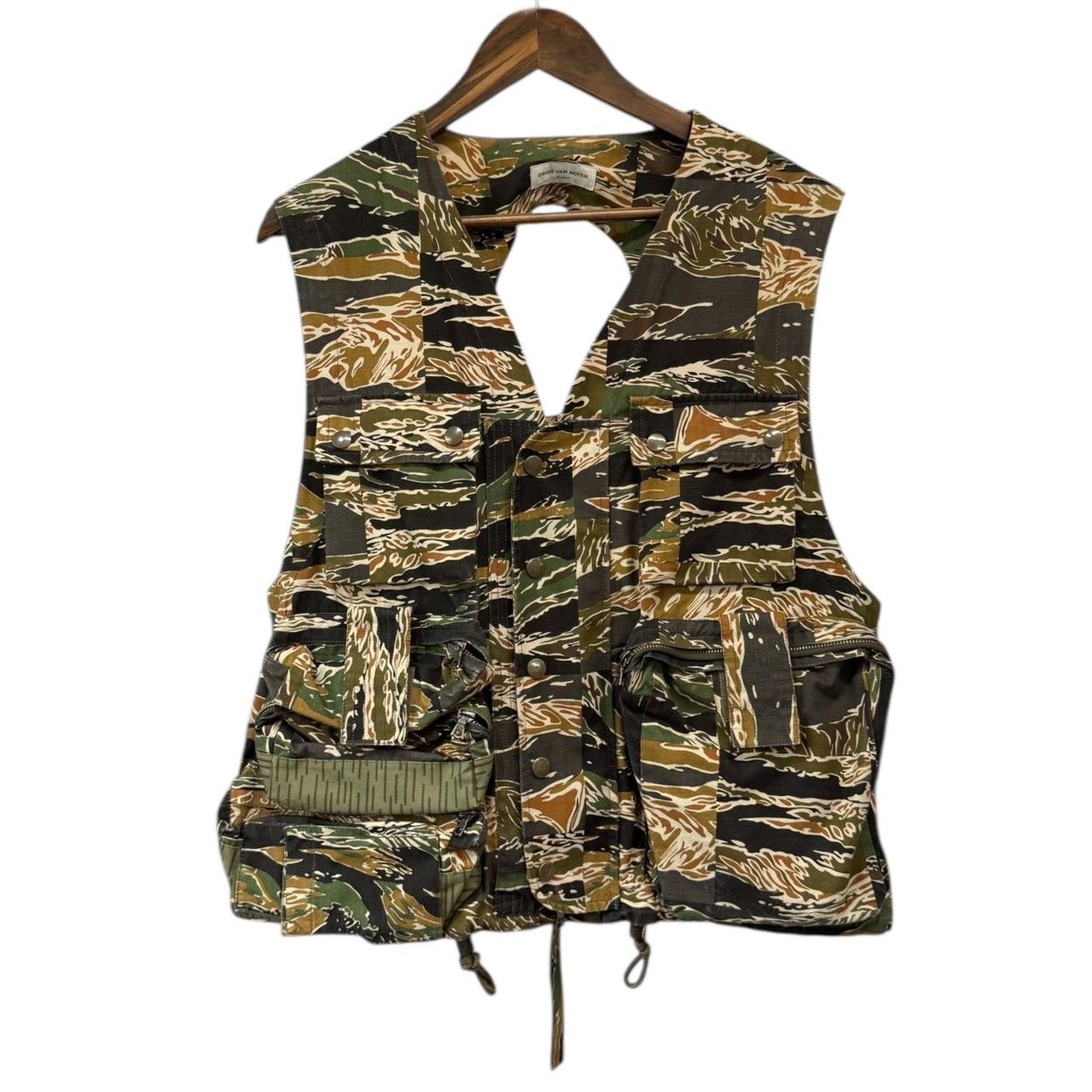 13AW DRIES VAN NOTEN ジャガード 総柄 ペイズリー ベスト 13AW DRIES VAN NOTEN ジャガード 総柄 ペイズリー ベスト