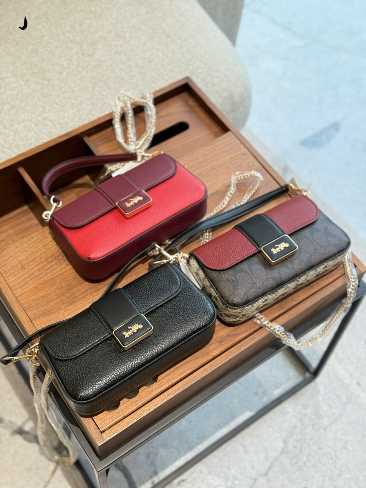 希少 レア COACH コーチ ポーチ ハンドバッグ パッチワーク
