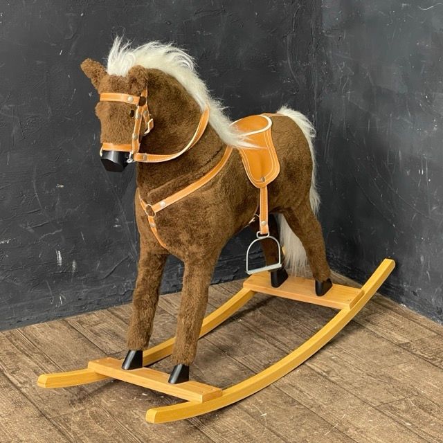 木馬 ロッキングホース 乗用玩具 置物 ぬいぐるみ 遊具 ロッキングチェア【中古】/513749