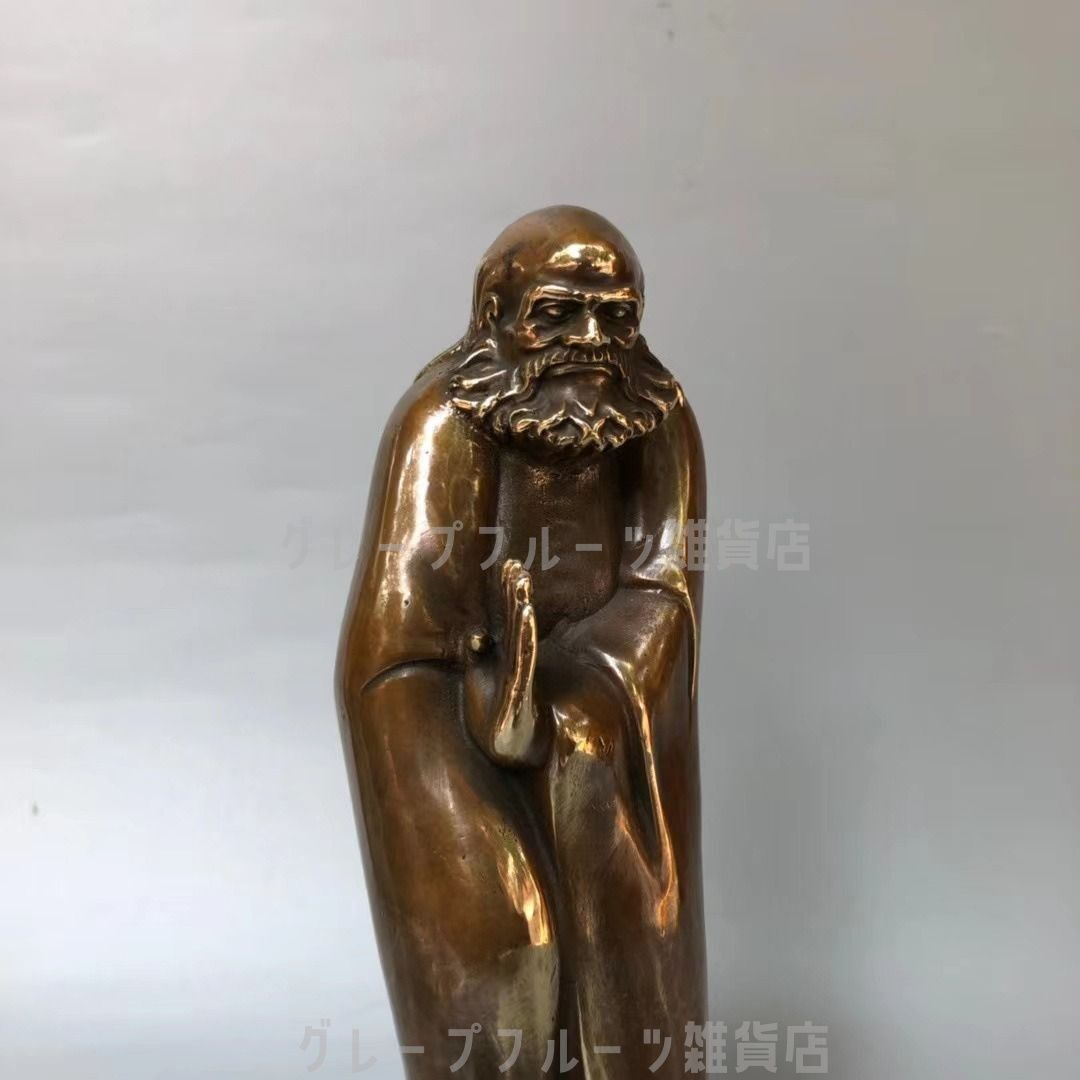達磨大師 置物 オブジェ 銅 インテリア 置物 置物 神様 仏 開運