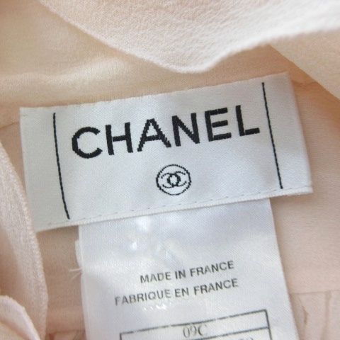 シャネル CHANEL P34721V02158 ノースリーブシャツ ブラウス  