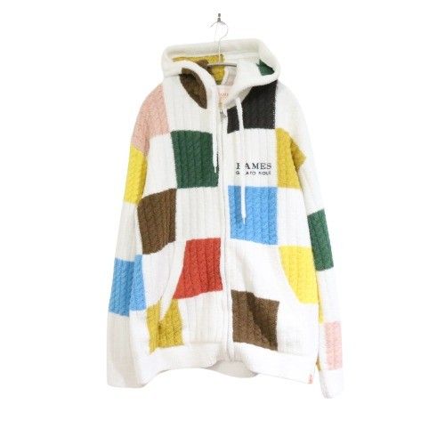 EAMES ジェラピケ　エアモコチェックパーカー　セット KIDS】エアリーモコハートパーカー(パーカ)｜ルームウェア