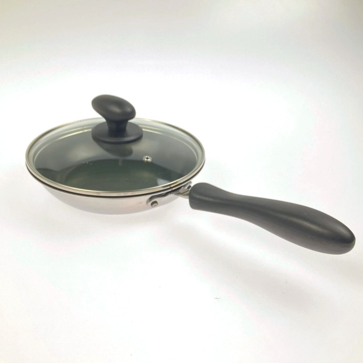 【新品】Tupperware フライパン 20cm 蓋付き ▽▽Tupperware タッパーウェア フライパン 20cm ガラス蓋付き