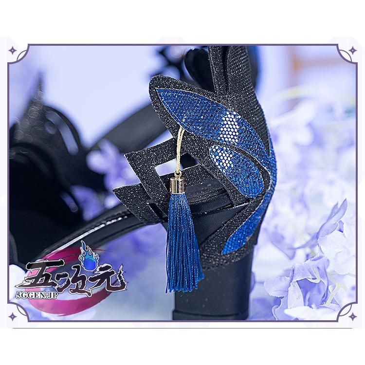 新発売 猫屋小舗 原神 コスプレ 刻晴 コクセイ 新スキン 霓裾の