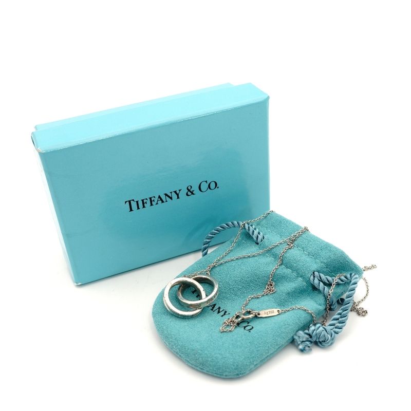 Tiffany & Co. シルバー ネックレス　インターロッキング ティファニー Tiffany&Co. インターロッキング ネックレス