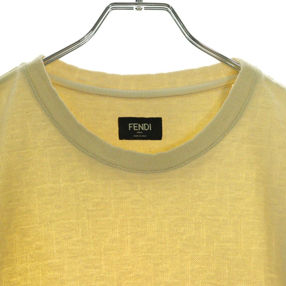 ＊FENDI＊ベージュリネン＆コットン Tシャツ Tシャツ コットン ベージュ | Fendi