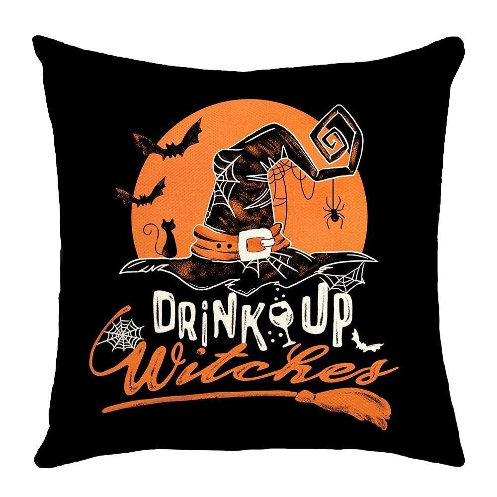 クッションカバー インテリア ロゴ オシャレ ソファ イエロー  ロゴ＆メッセージ入りがおしゃれ♪クッションカバーでお部屋の模様替え