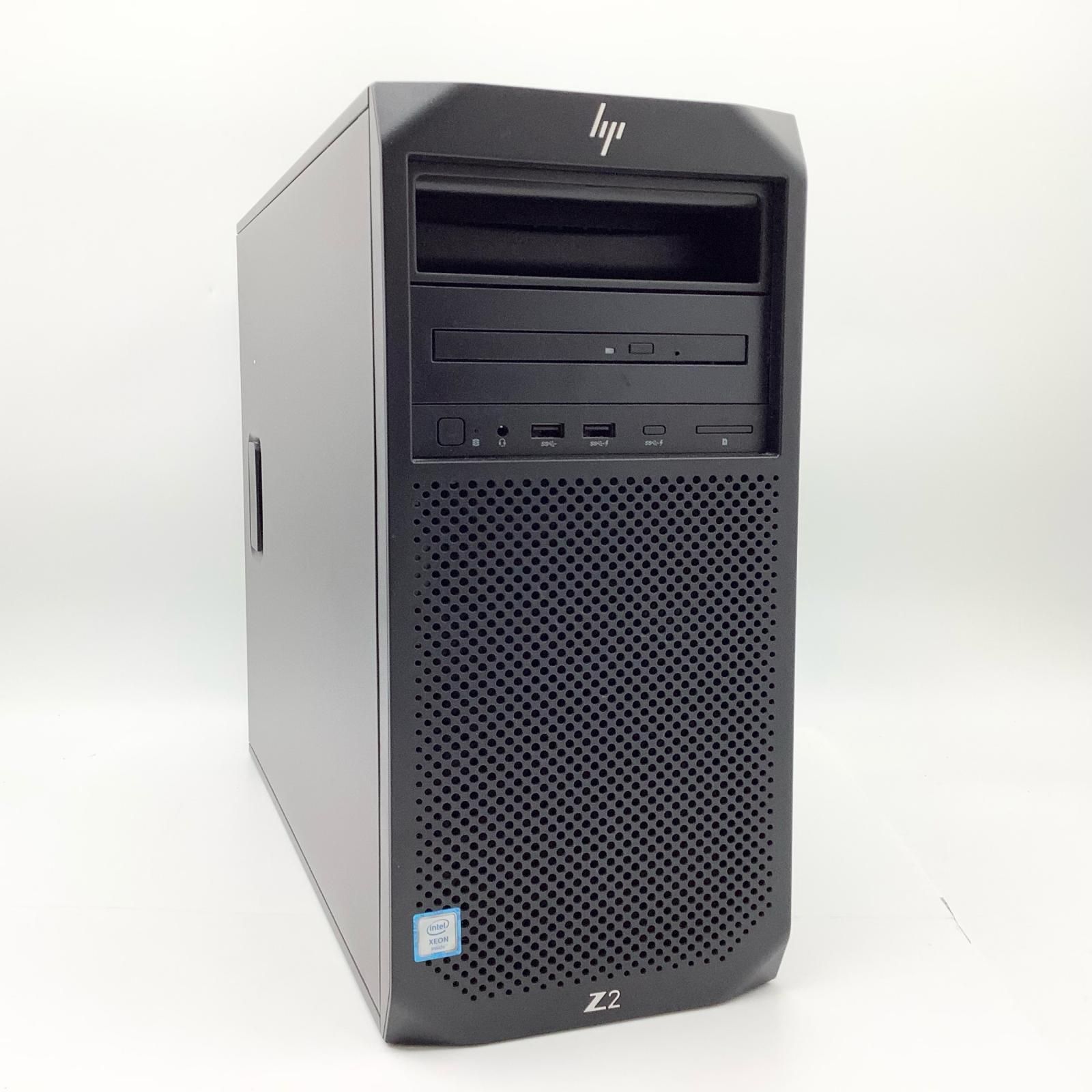 【全額返金保証】【最速発送】HP Z2 Tower G4 Workstation 2YW27AV /Xeon E-2174G /16GB /512GB＋500GB /Quadro P2000 【動作快調】