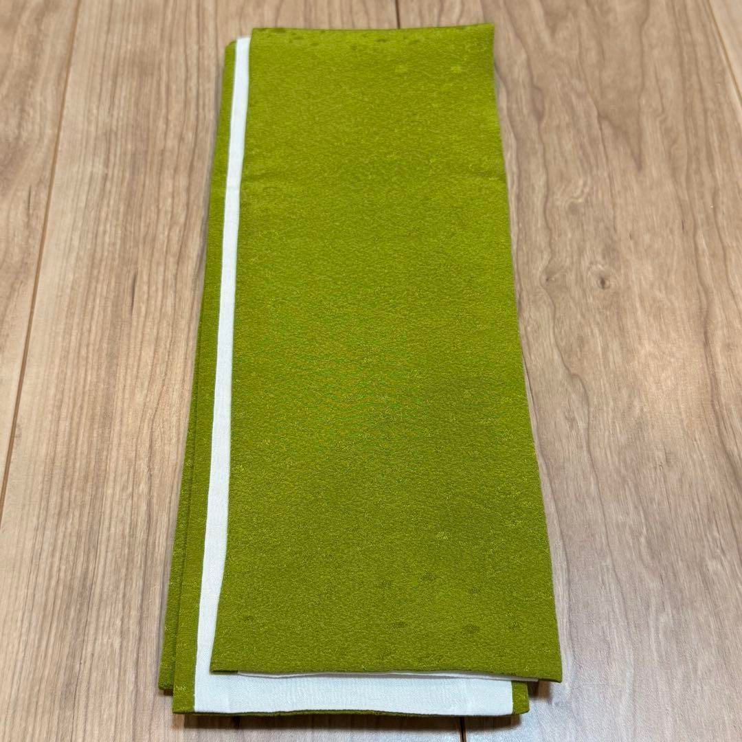 超美品　正絹　振袖用　帯揚げ　帯締め　重ね衿　3点セット　緑　深緑　黄緑 楽天市場】【マラソン最大47倍〜/17迄】振袖用正絹帯締め絞り