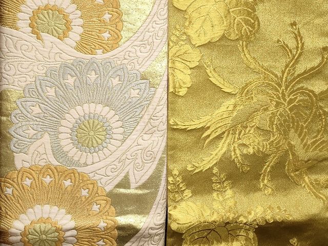 平和屋本店□袋帯 西陣 まとめて100点 鳳凰 鶴 人物 蝶 風景 花柄 宝相