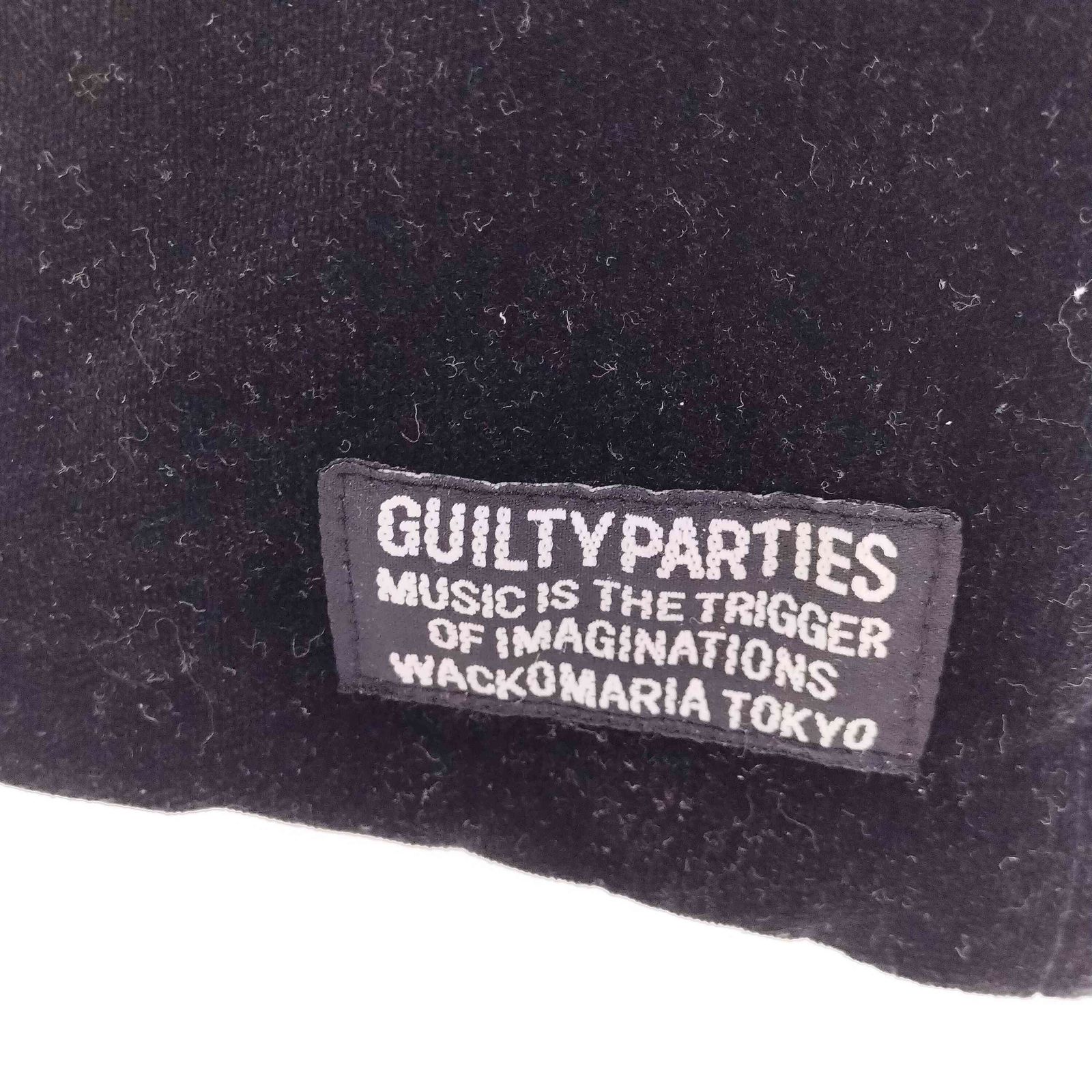 ワコマリア WACKO MARIA VELOUR DRAWSTRING BAG ベロア ドロー