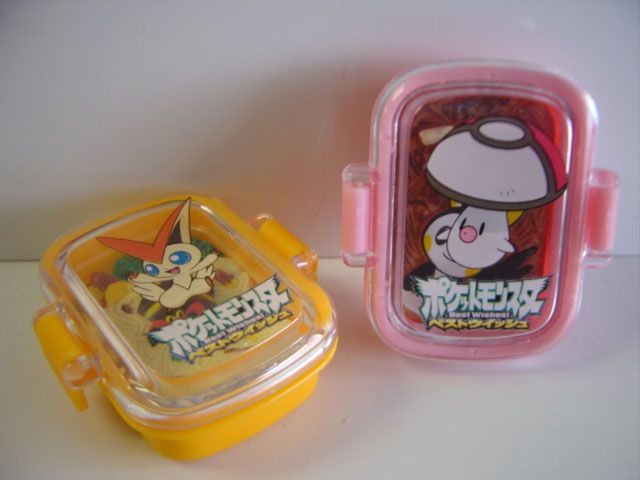 ♯iqc26IH ポケモン おべんとう けしごむ BW2 人気 2種 消しゴム