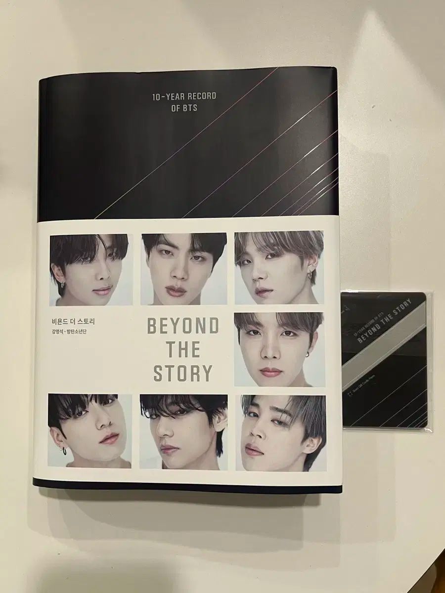 【雷市場（ポンジャン）商品韓国直送】 BTS(防弾少年団・バンタン) BTS 10 周年 記念本 + フォトカード トレカ 新品